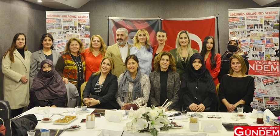 ATAŞEHİR'İN  KADIN SİYASETÇİLERİNDEN SİYASET ÜSTÜ EYLEM CEREN EYLEM BULDU HİMMET KAYA ATAŞEHİRDE GÜNDEM